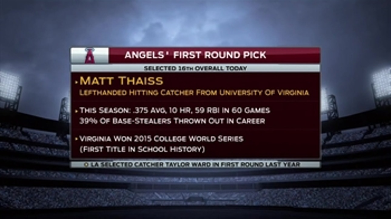Angels Live: Learn more about the Angels' No. 16 draft pick Matt Thaiss