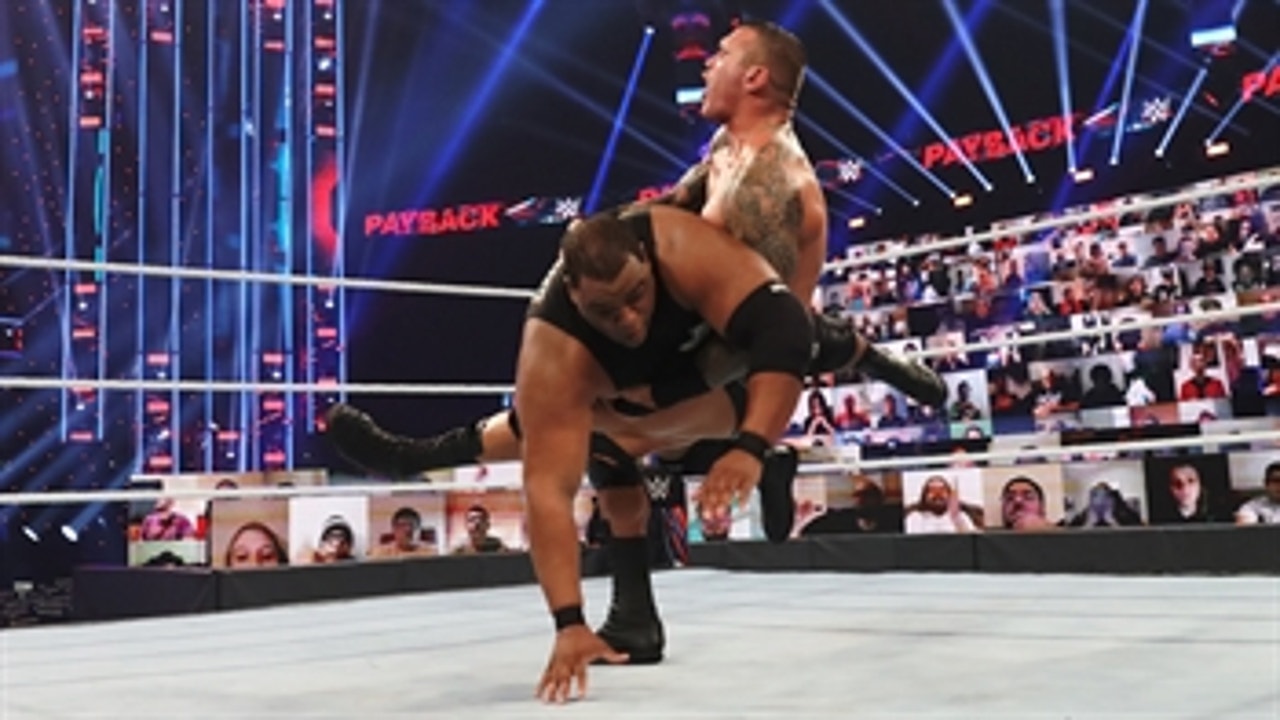 Keith Lee and Randy Orton’s chops echo through WWE ThunderDome: WWE Payback 2020 (WWE Network Exclusive)