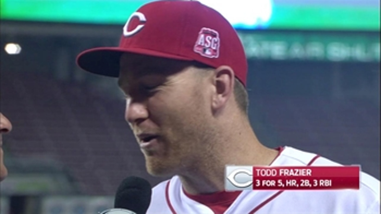 Frazier has big night in Reds win over Cards