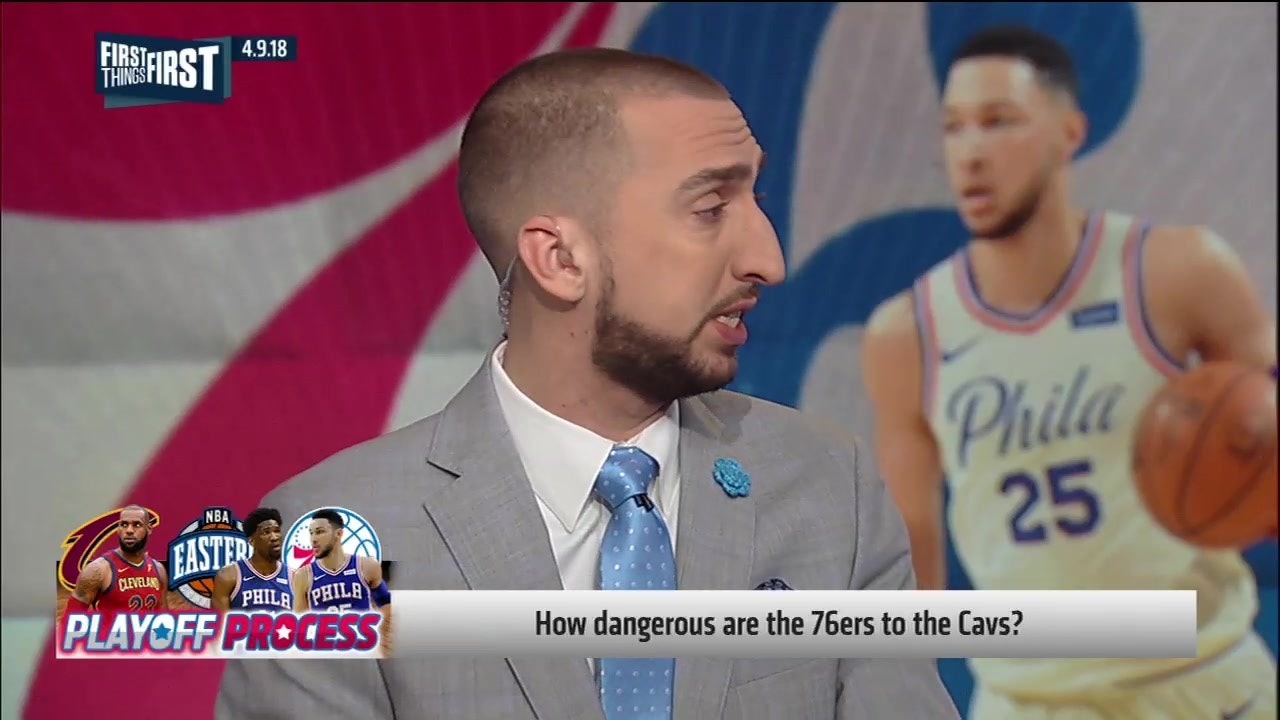 Nick Wright on Philly threatening Cavs in East, Talks LeBron's FT struggles ' FIRST THINGS FIRST