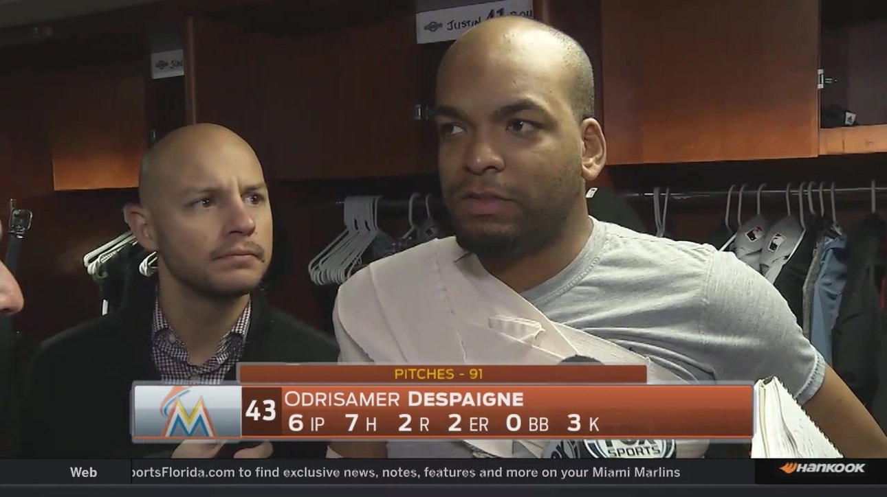 Odrisamer Despaigne: 'There was a lot of motivating factors that went into today'
