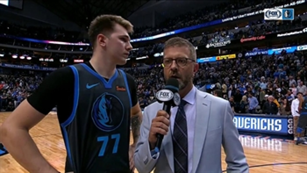 Luka Doncic on the Mavs defense in win over Golden State