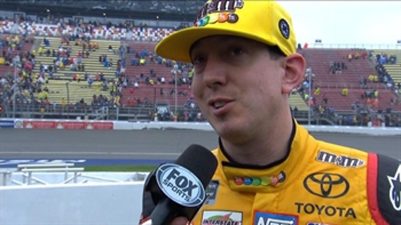 Kyle Busch dismisses Stewart-Haas Racing as reason for 4th-place finish ' 2018 MICHIGAN ' FOX NASCAR