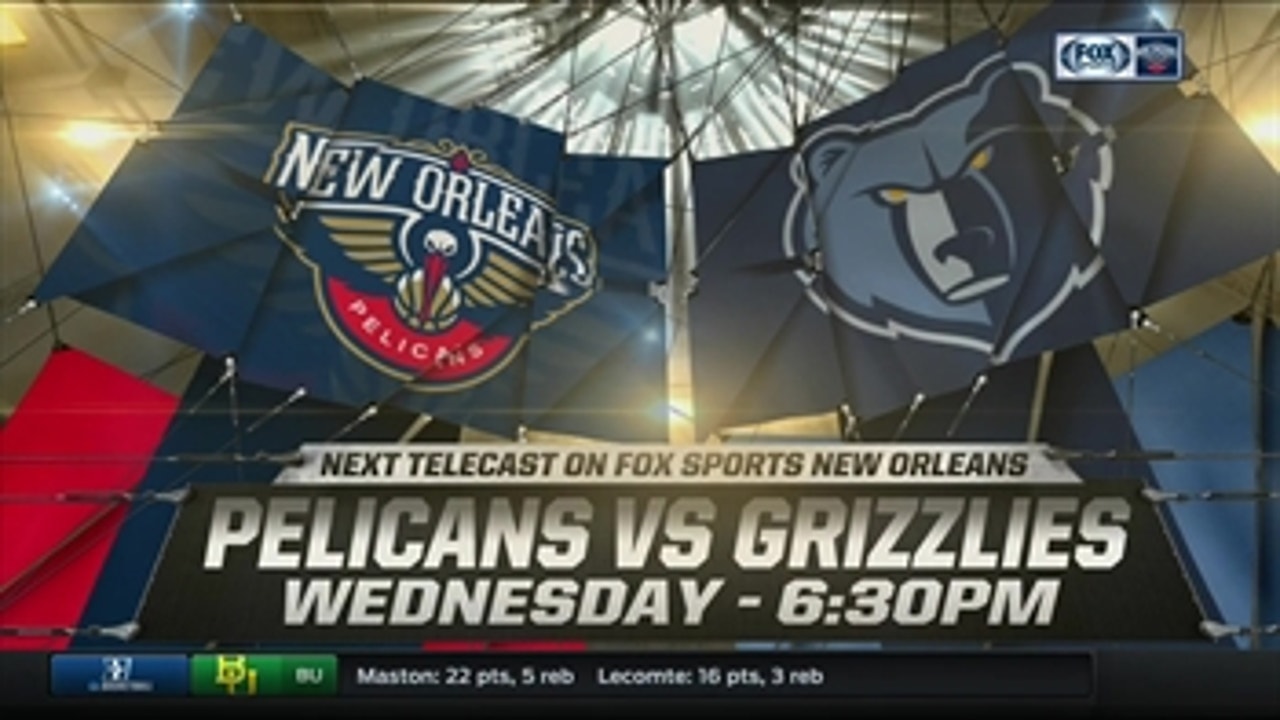 Pelicans Live: New Orleans heads to Memphis