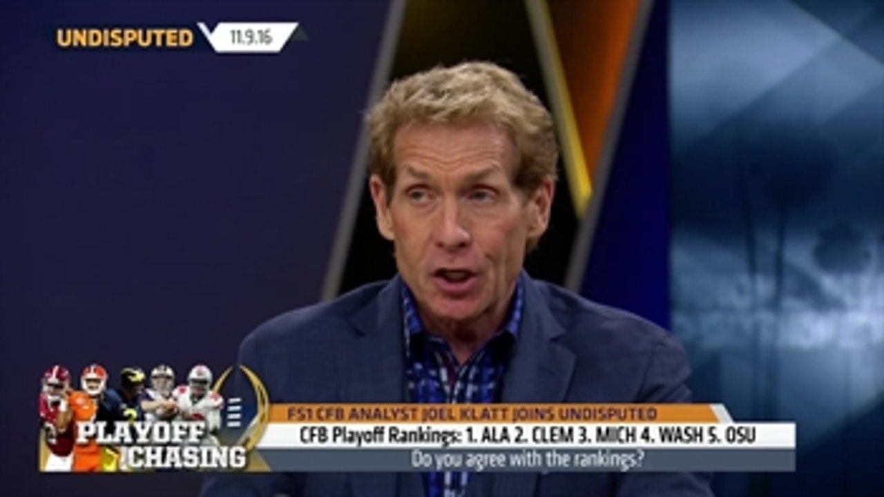 Skip Bayless: Michigan Wolverines are a big threat to the Alabama Crimson Tide ' UNDISPUTED