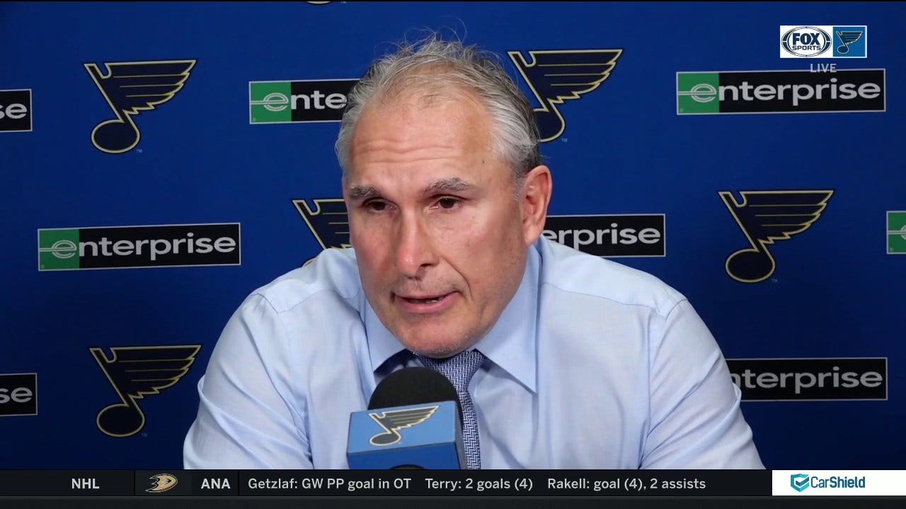 Berube: 'It's unfortunate that we let that slip away, but we got a point'