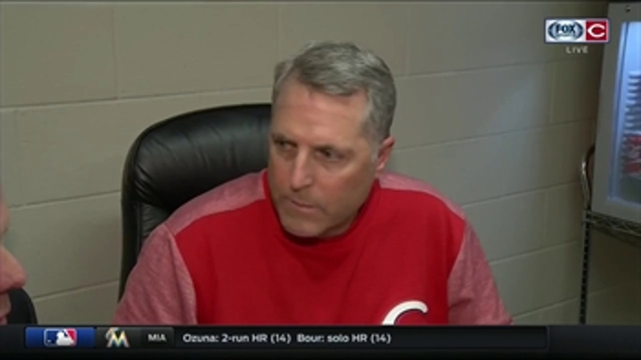 Bryan Price says Toronto used long ball to advantage, Reds can use off day