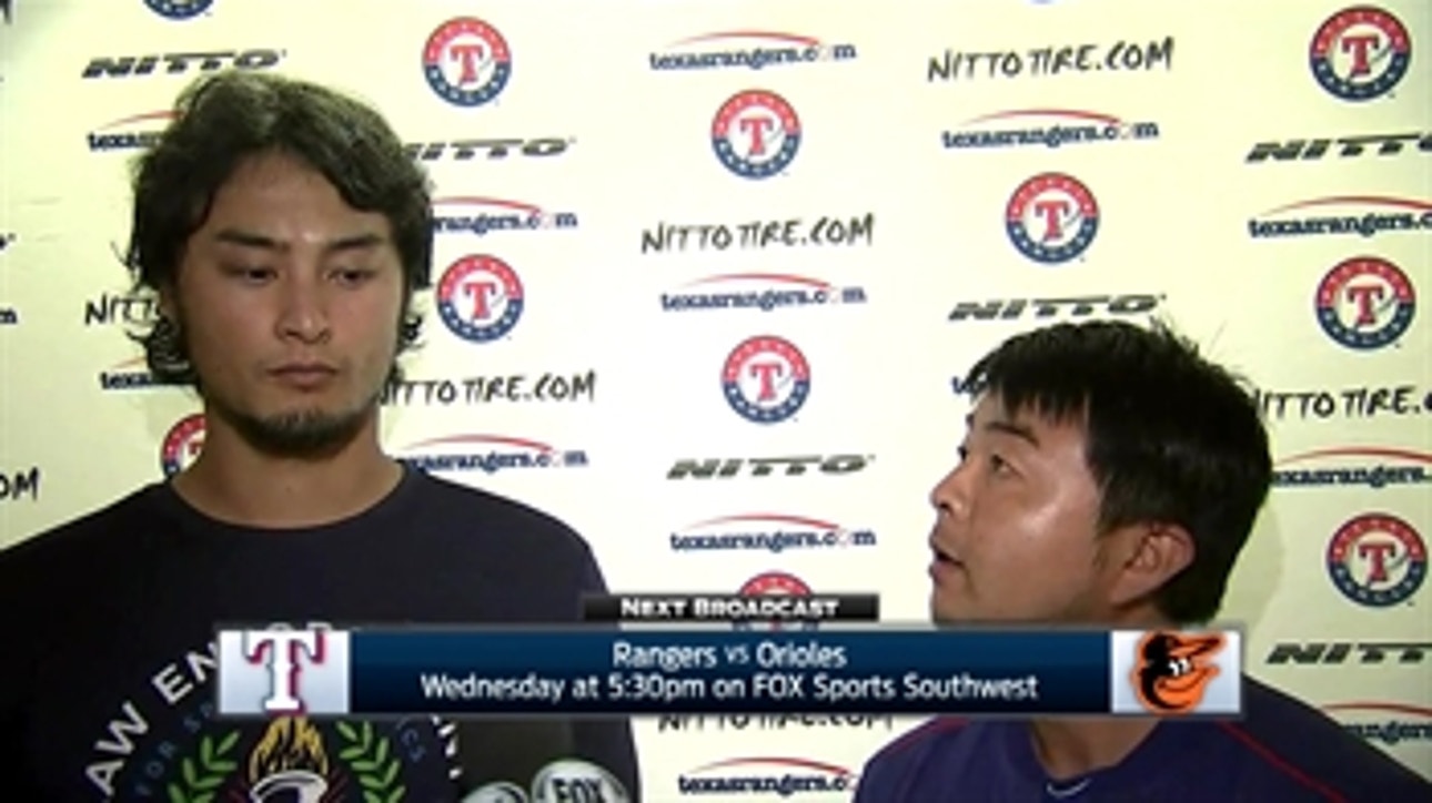 Yu Darvish on working with Lucroy for first time