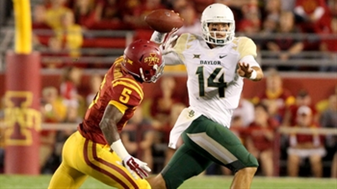 Petty leads Baylor to 49-28 win over Iowa State