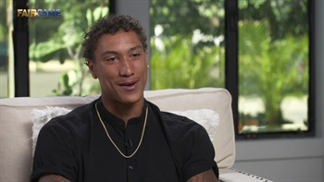 LA Rams WR Josh Reynolds sits with Kristine Leahy to recall the phone call that changed his life