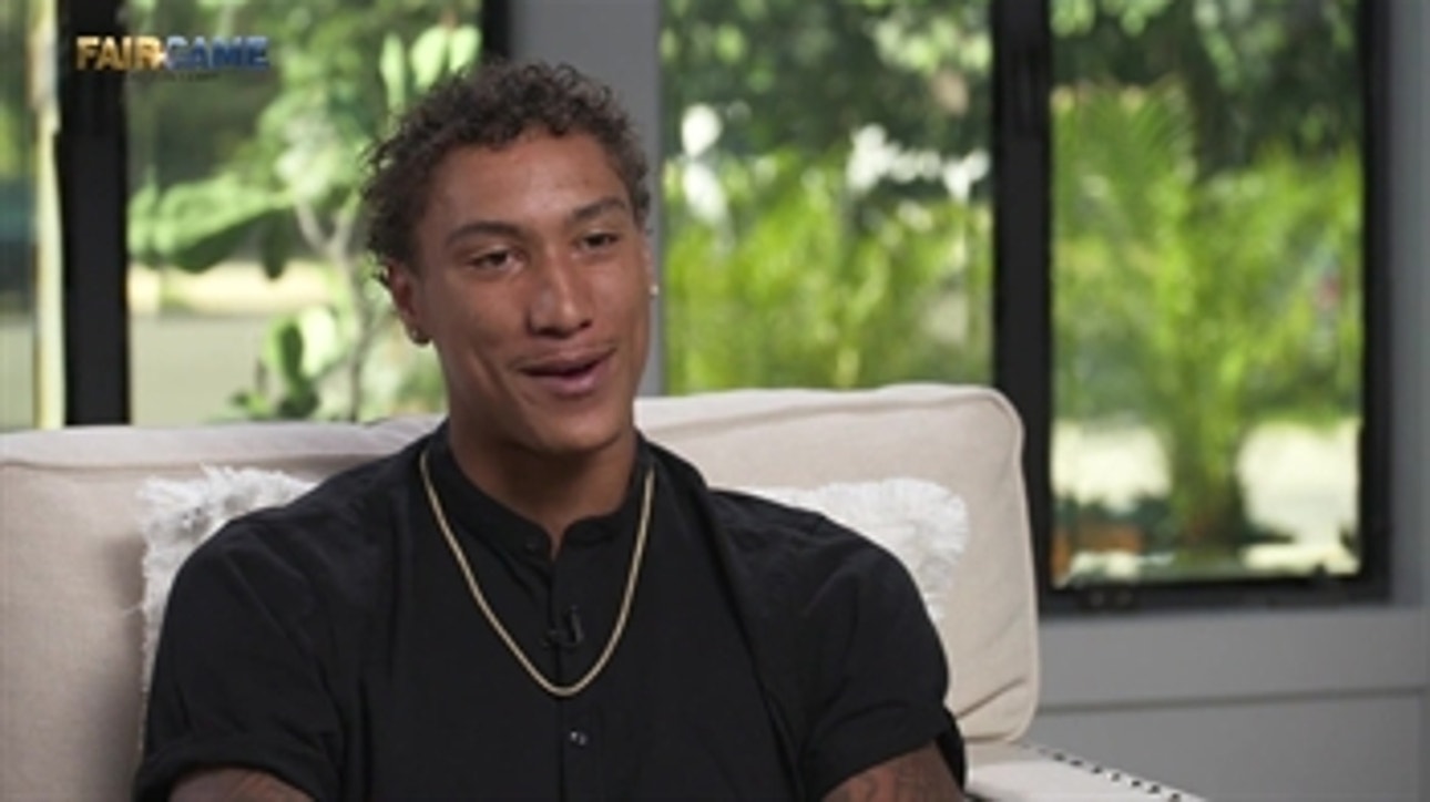 LA Rams WR Josh Reynolds sits with Kristine Leahy to recall the phone call that changed his life