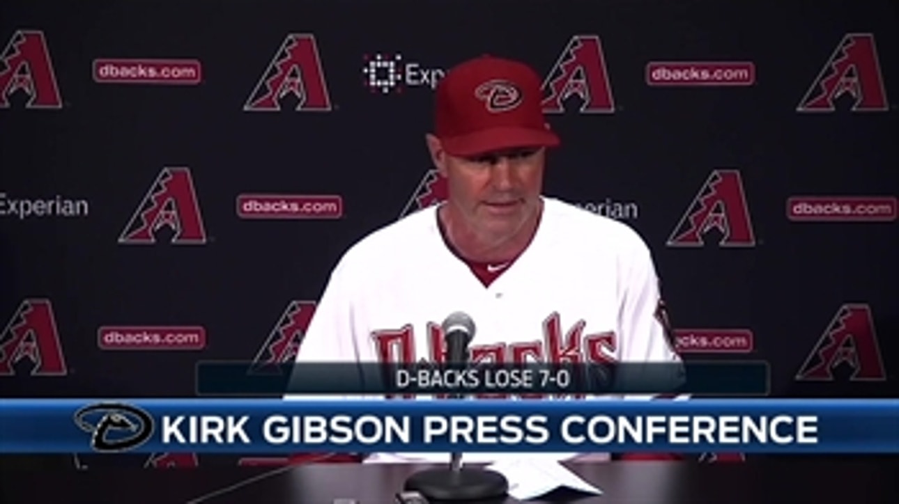 Gibson: 'We're on a bad roll here'