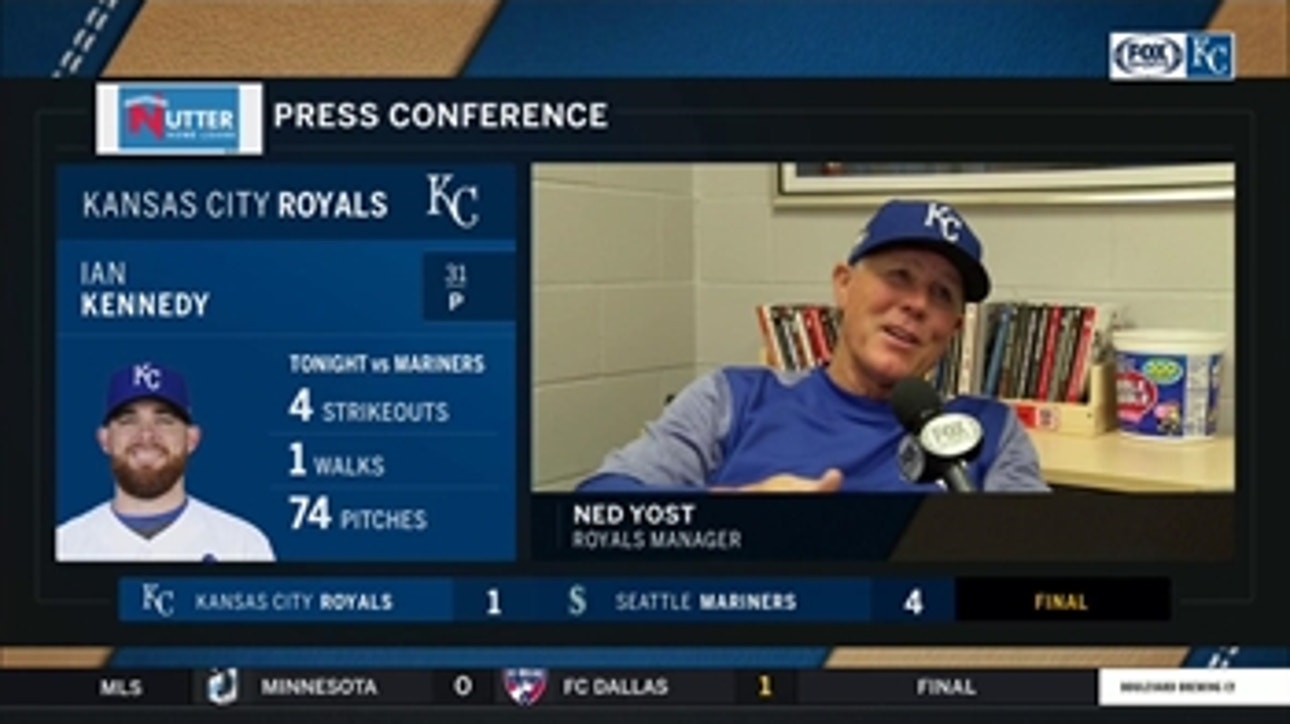 Ned Yost on Marco Gonzales: 'He did a nice job of keeping us off balance'