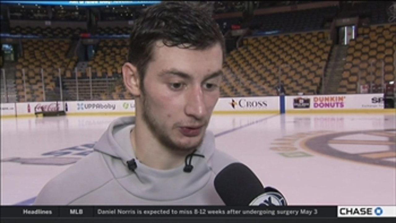 Anthony Cirelli -- Lightning at Bruins postgame interview