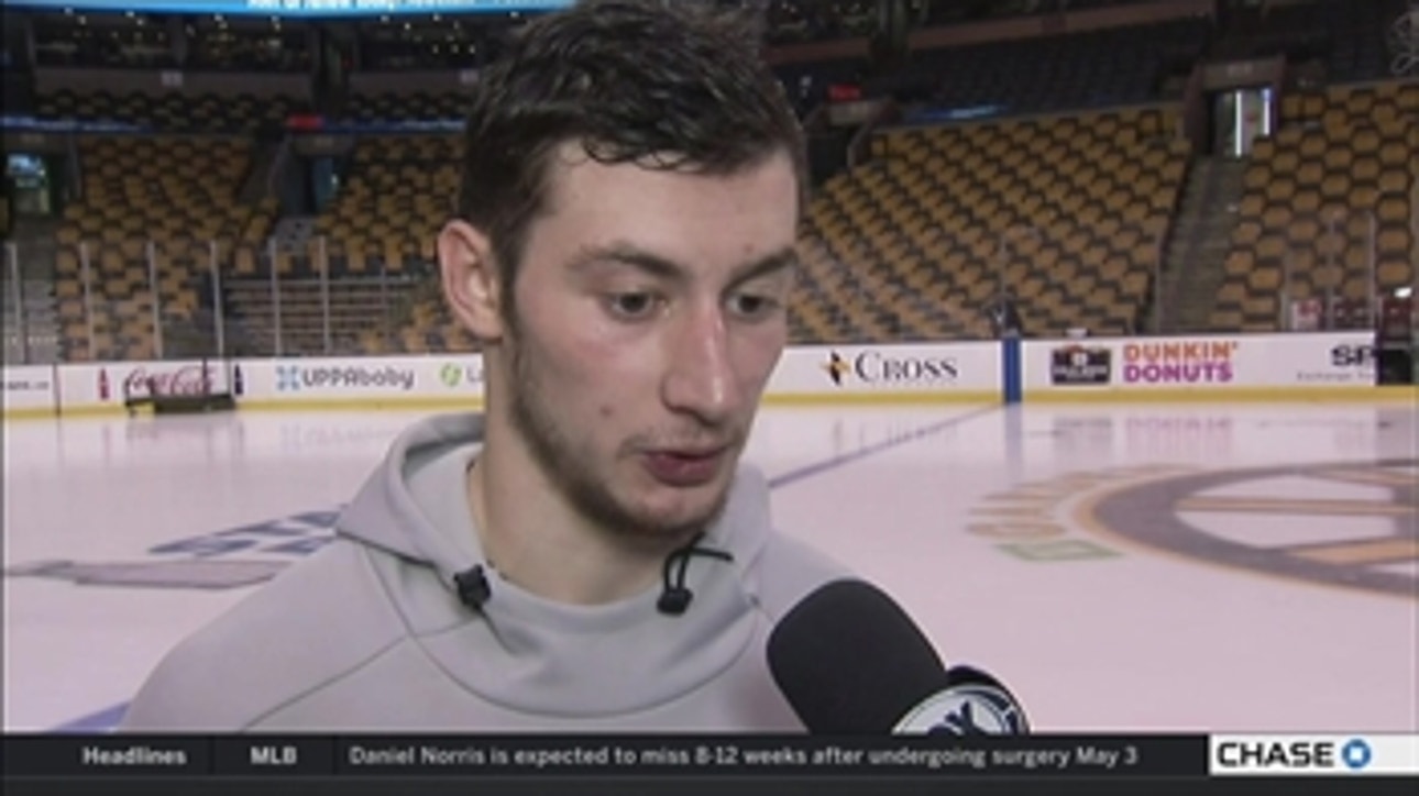 Anthony Cirelli -- Lightning at Bruins postgame interview