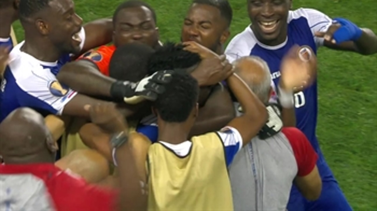 Djimy Alexis sends Haiti into a frenzy with go-ahead goal in 81st minute | 2019 CONCACAF Gold Cup Highlights