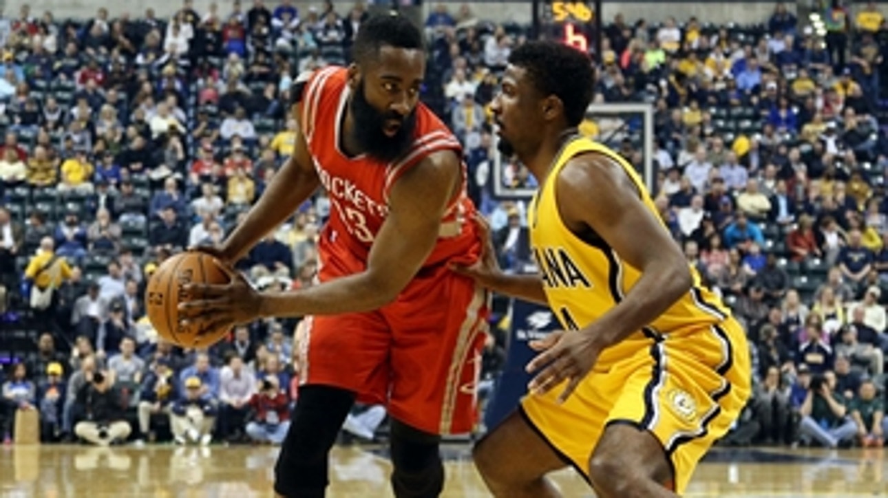 Pacers can't contain Harden, Rockets