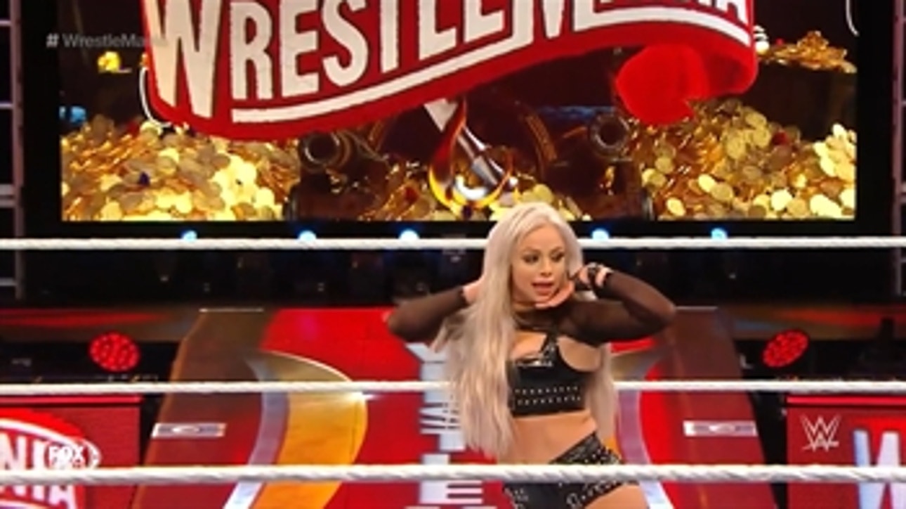 Liv Morgan gets the best of Natalya on the kick off show for her first WrestleMania victory