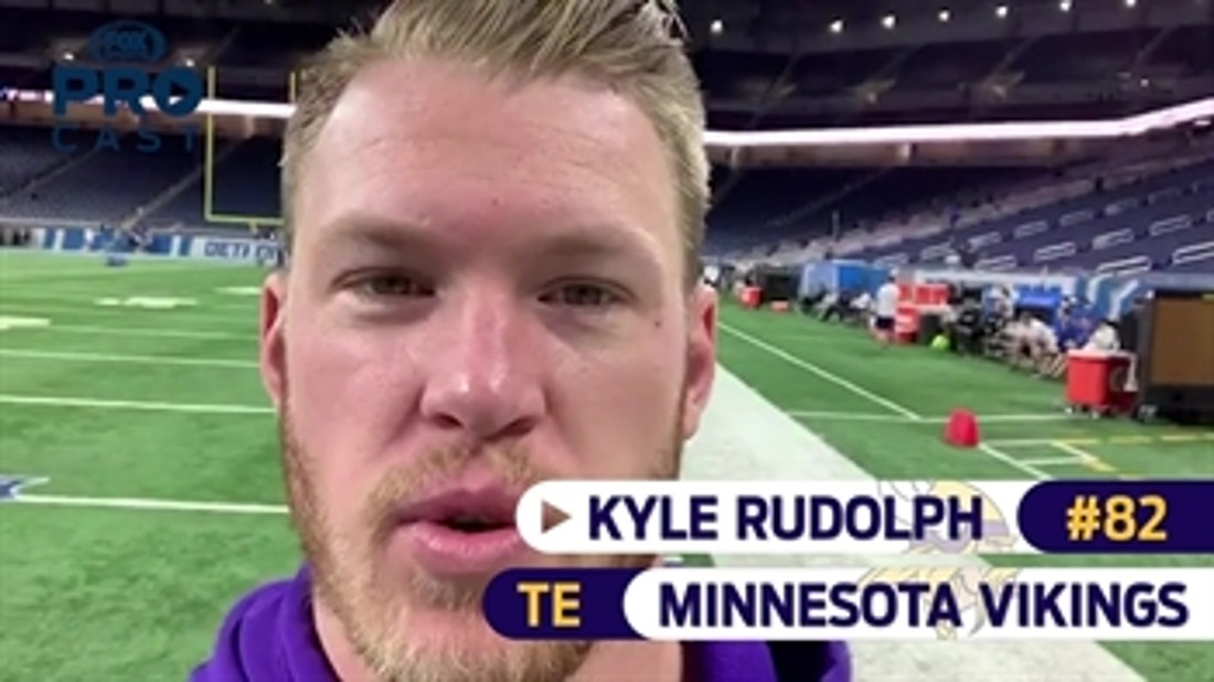 Kyle Rudolph and the Vikings are ready to tame the Lions