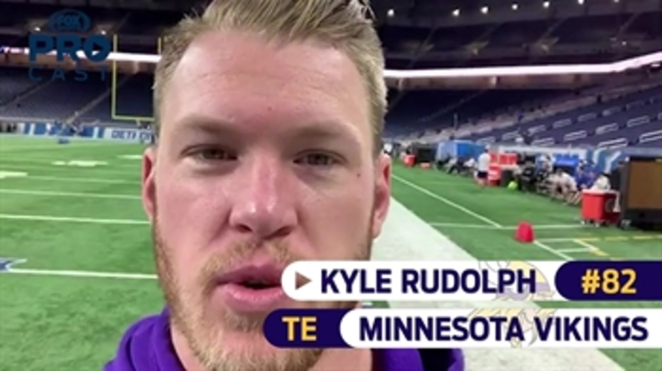Kyle Rudolph and the Vikings are ready to tame the Lions