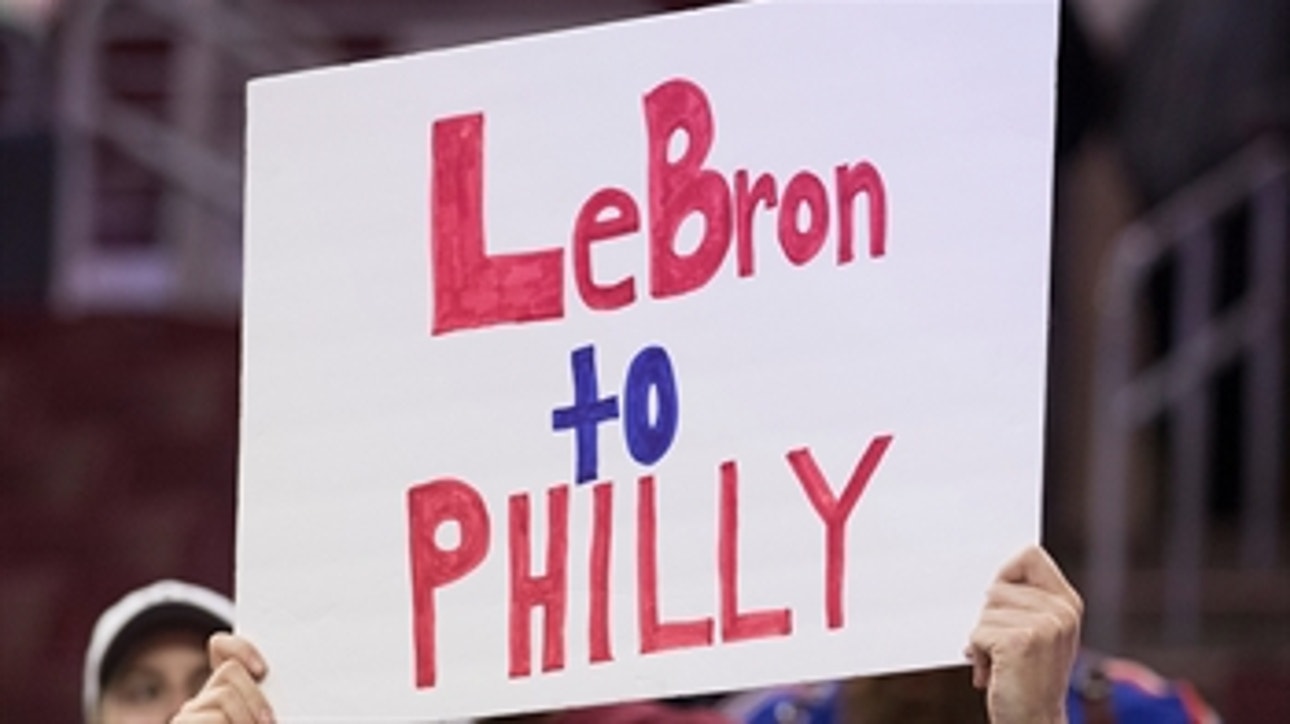 Chris Broussard details how Lebron James will elevate Embiid and Simmons in Philly