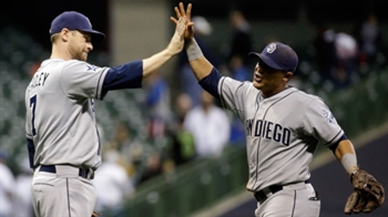 Padres best Brewers in extras