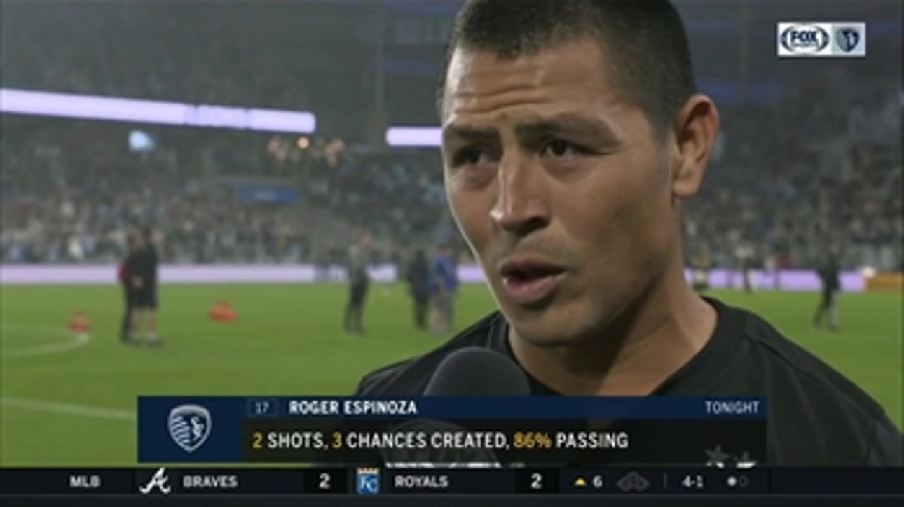 Espinoza after SKC's loss: 'We just got to get better next year'