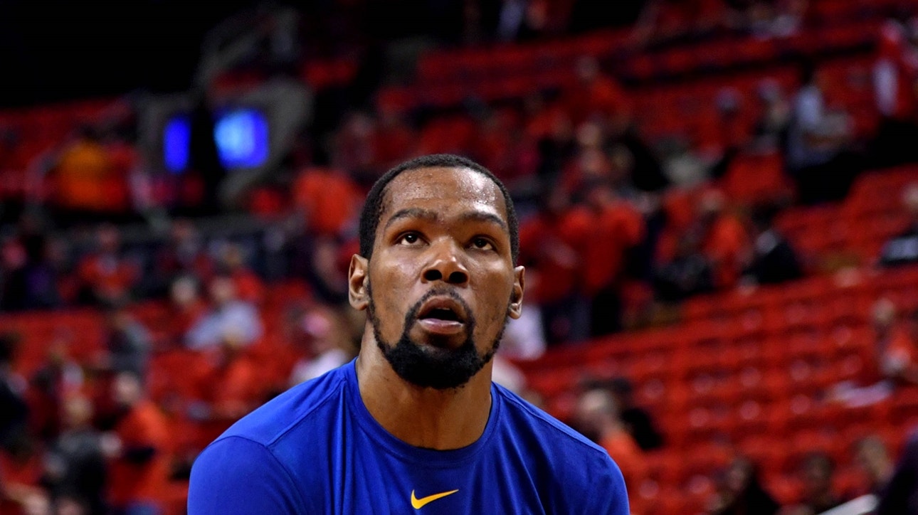 Kevin Durant talking will increase the noise around him - Nick Wright ' NBA ' FIRST THINGS FIRST