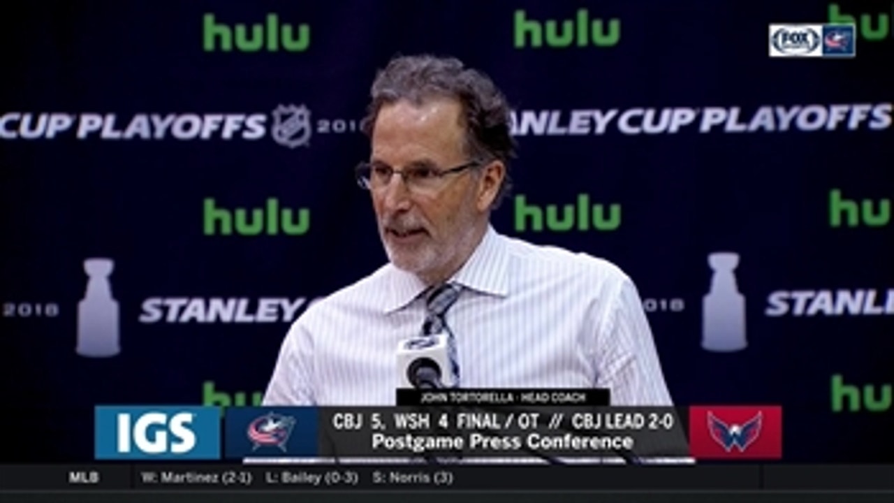 John Tortorella is thrilled his players get to experience this ride