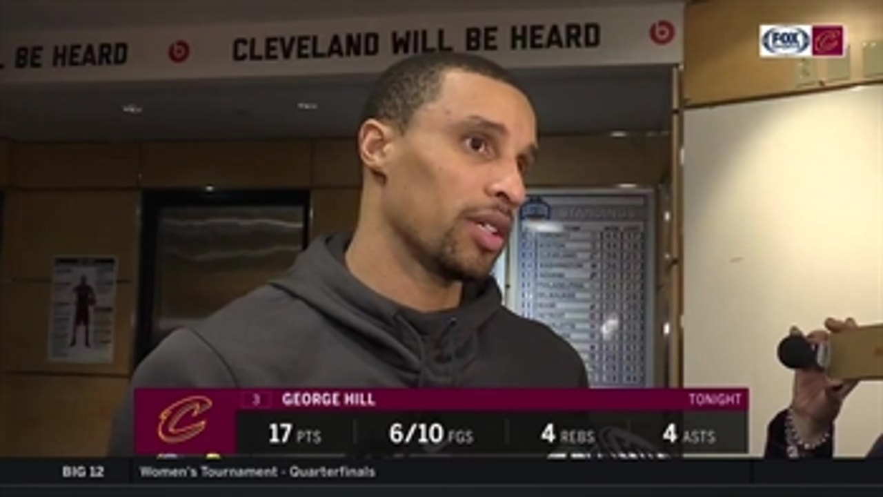 George Hill is staying aggressive as he learns Cavs' system