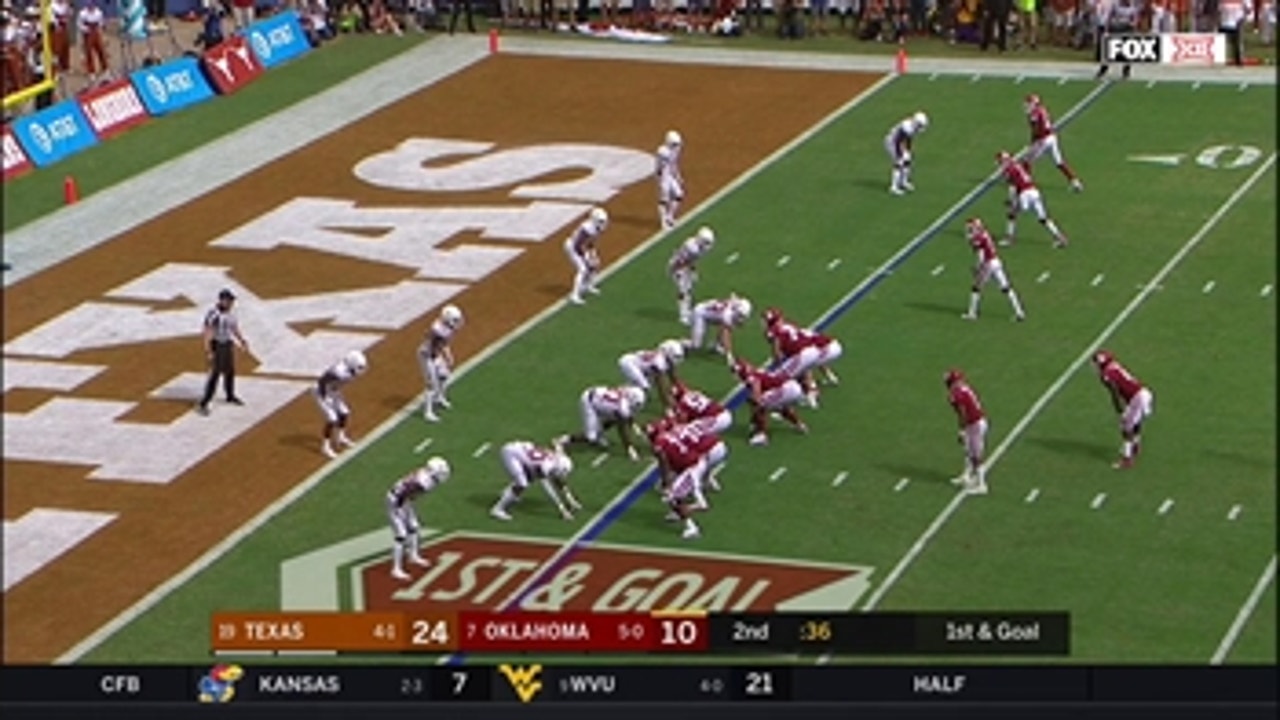 HIGHLIGHTS: Murray finds Lamb for Sooners Touchdown ' Red River Showdown