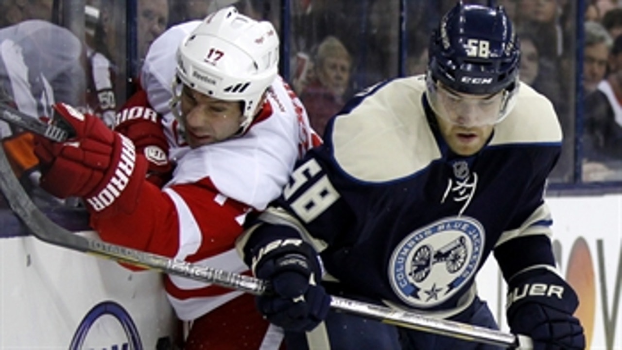 Red Wings fall to Blue Jackets