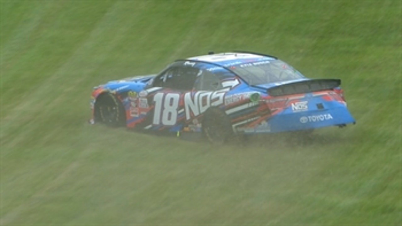 Kyle Busch Spins in Opening Lap at Michigan ' 2017 XFINITY SERIES ' FOX NASCAR