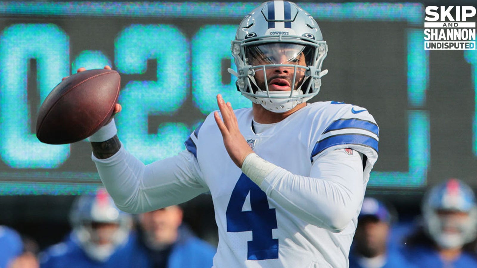 Skip Bayless on Cowboys win vs. NYG: 'My team is winning despite the slump of Dak Prescott' I UNDISPUTED