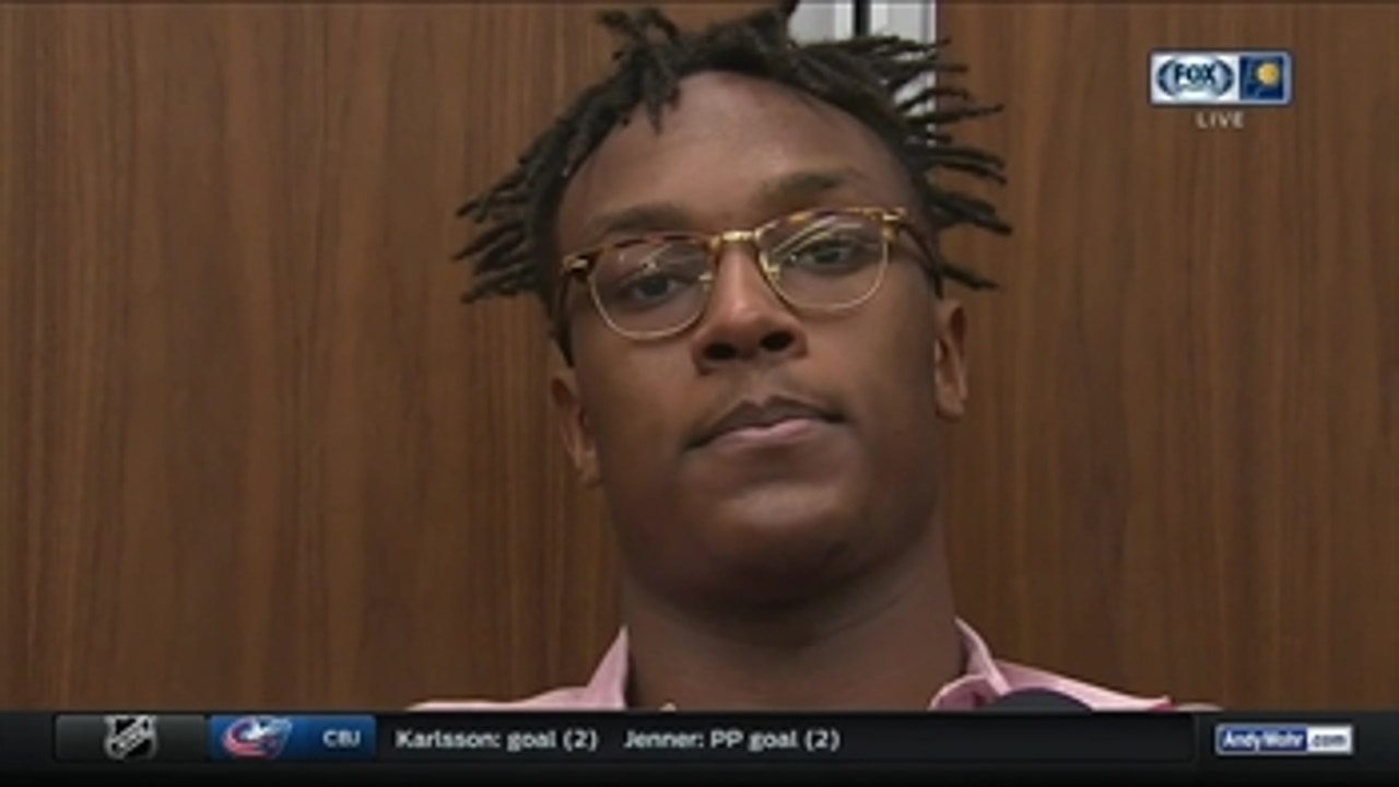 A dejected Myles Turner on Pacers' collapse against Cavs