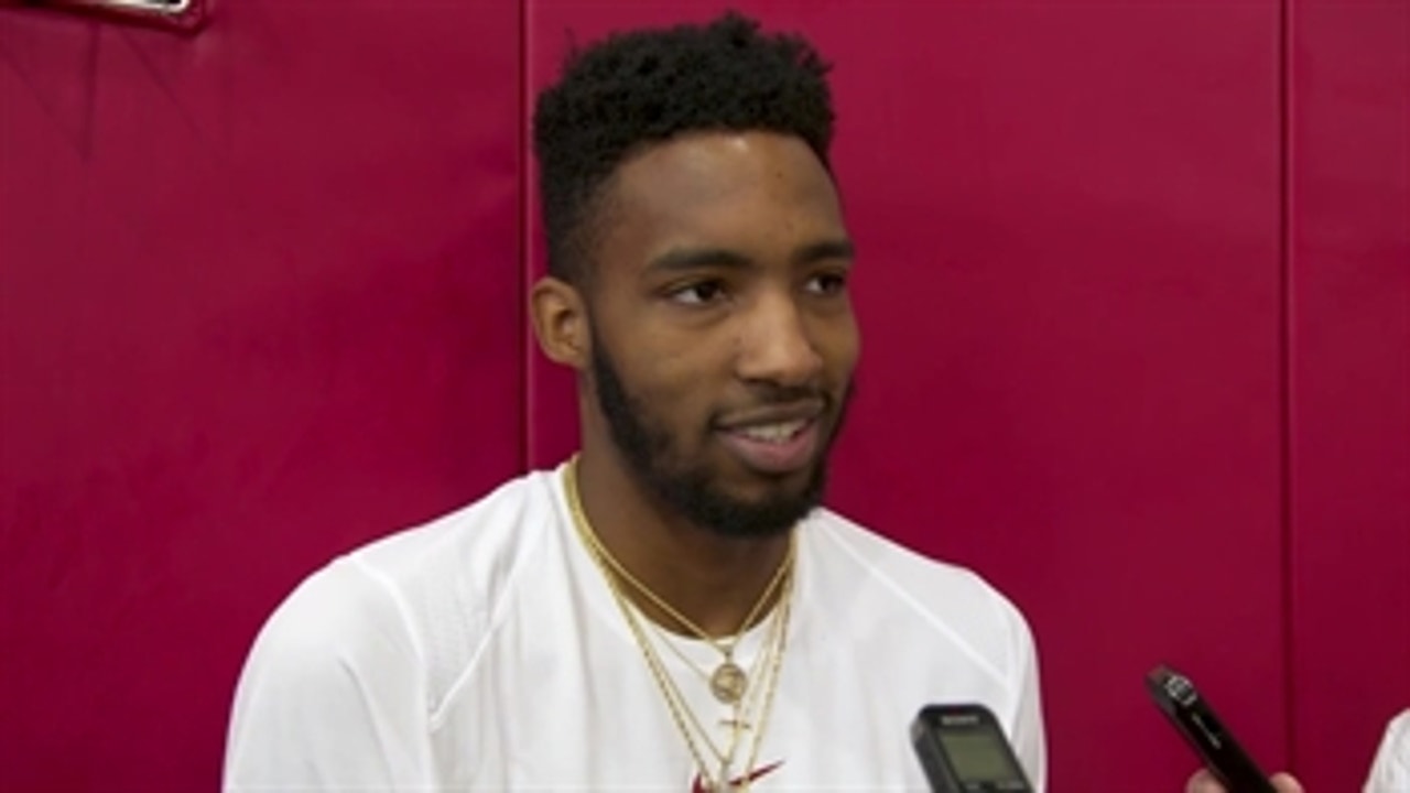 Heat wing Derrick Jones Jr. not too worried about his sprained ankle