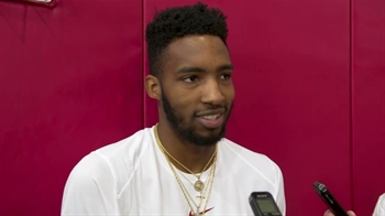 Heat wing Derrick Jones Jr. not too worried about his sprained ankle