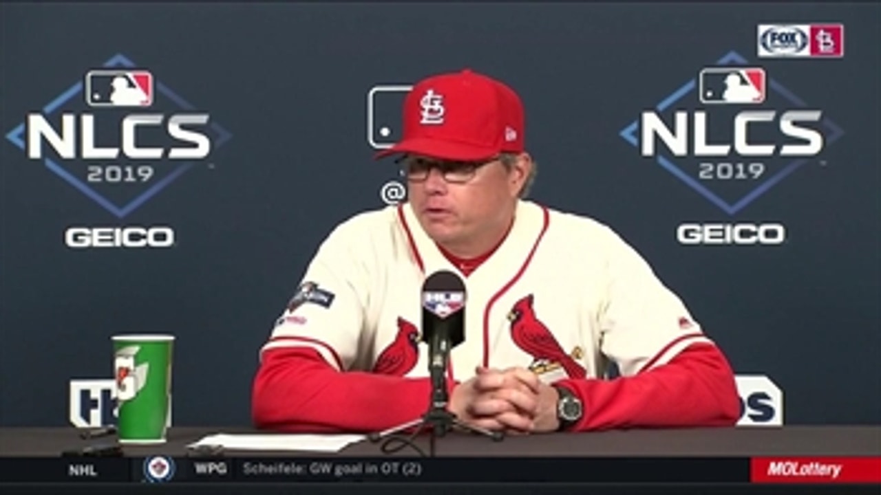 Shildt on Wainwright facing Eaton: 'He more than deserved that opportunity'