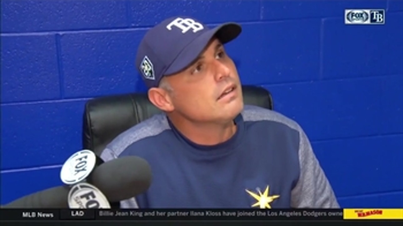 Kevin Cash on big bats of Austin Meadows, Tommy Pham, & Ji-Man Choi after win over Blue Jays