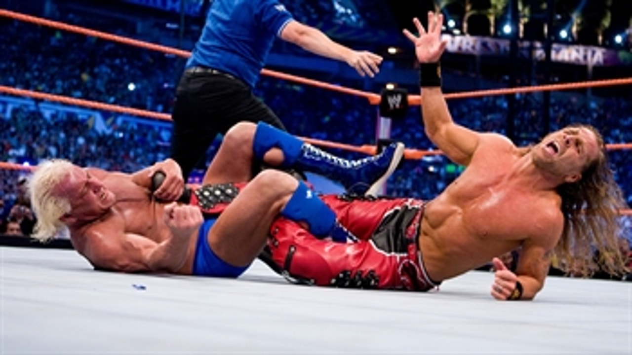 Shawn Michaels vs. Ric Flair - Career Threatening Match: WrestleMania XXIV (Full Match)