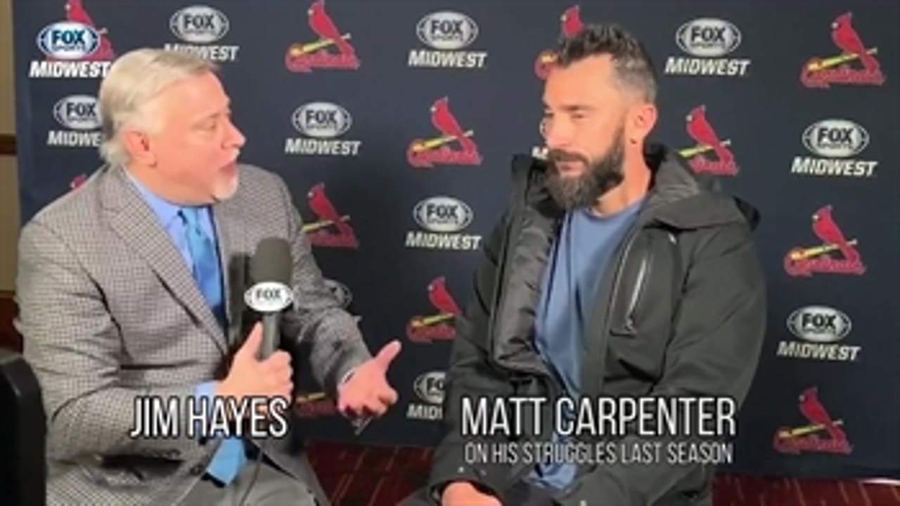 Carp on his struggles: 'To be a part of a winning team made it a lot easier'