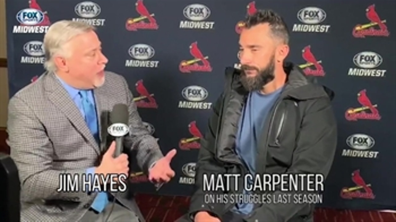 Carp on his struggles: 'To be a part of a winning team made it a lot easier'