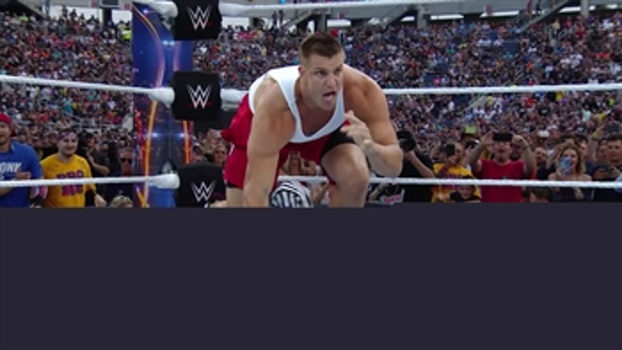 Rob Gronkowski will be live on Friday Night SmackDown