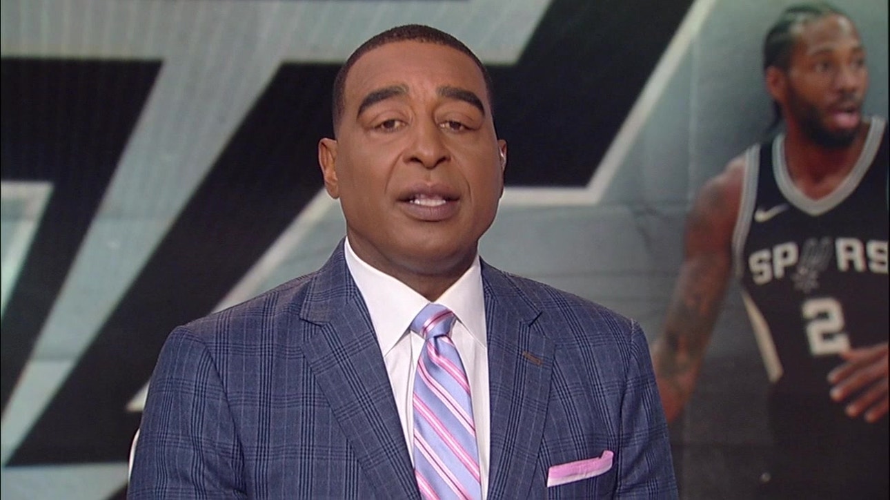 Cris Carter reveals why he trusts Kawhi Leonard on his Spurs absence ' FIRST THINGS FIRST