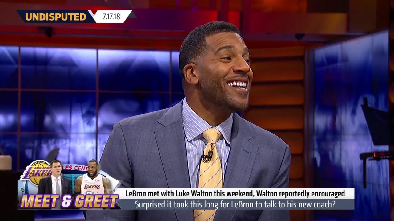 Lebron james store luke walton