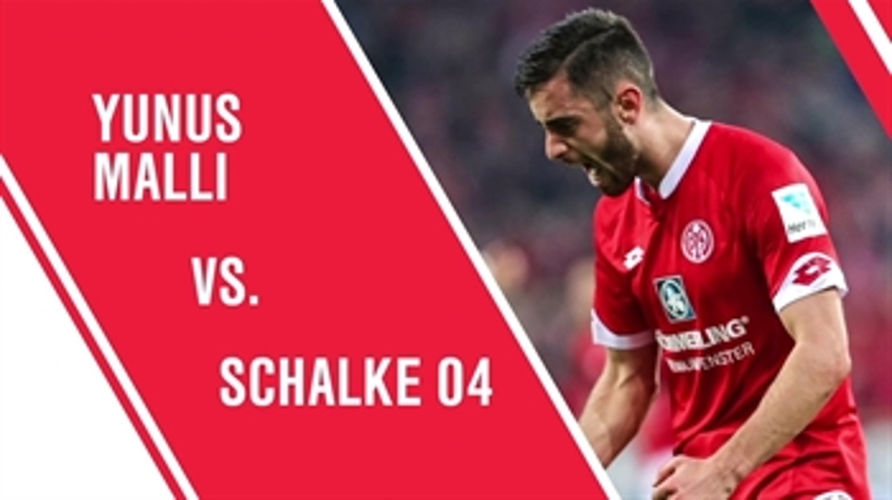 Yunus Malli vs. Schalke 04: All Touches ' 2015-16 Bundesliga Highlights