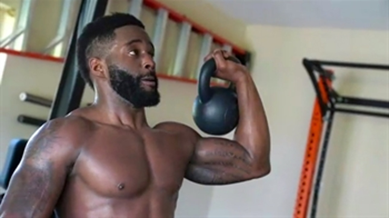 Cedric Alexander gets his sweat on: Superstar Home Workouts
