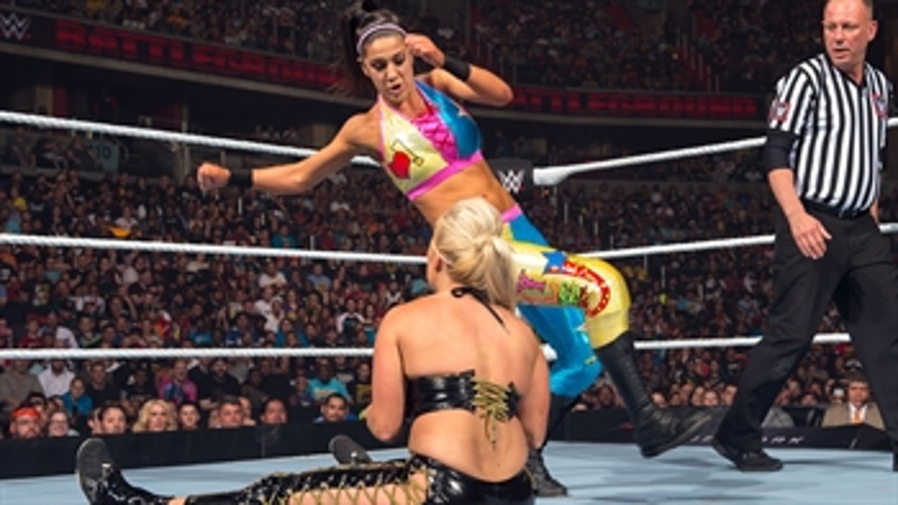 Sasha Banks & Bayley vs. Charlotte & Dana Brooke: WWE Battleground 2016 (Full Match)