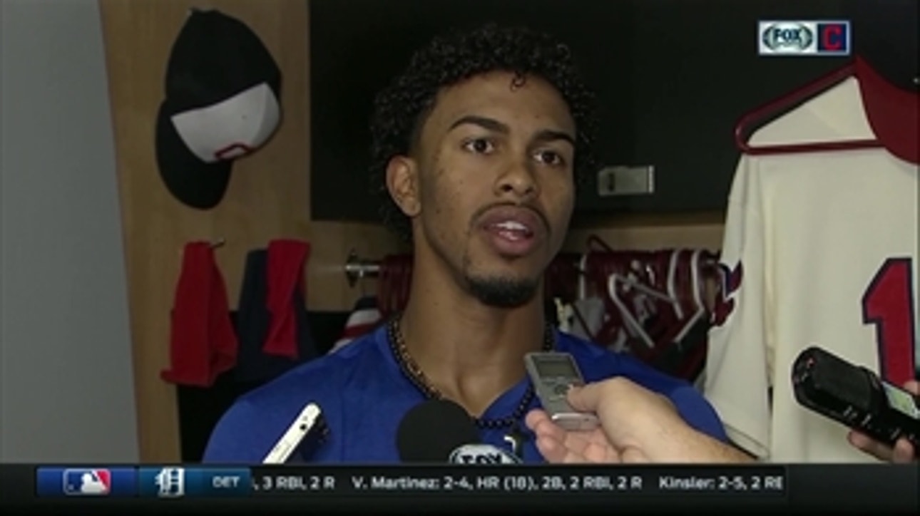Francisco Lindor on the Indians' perseverance: 'We never quit.'