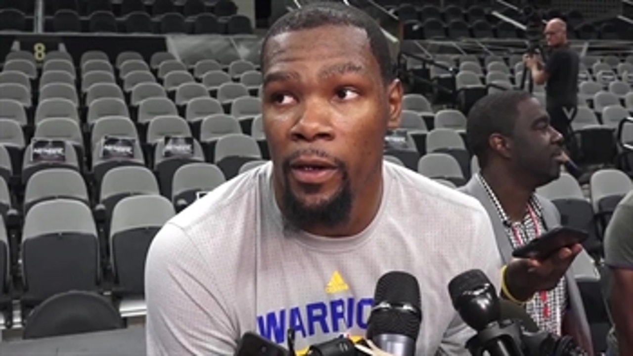 Kevin Durant and Draymond Green aren't looking ahead of Game 3 vs. San Antonio
